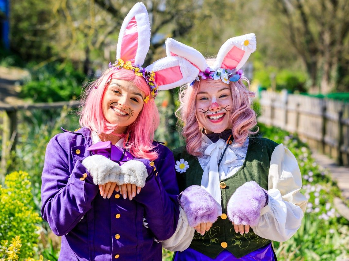 Don't miss Live shows in the Easter Garden!